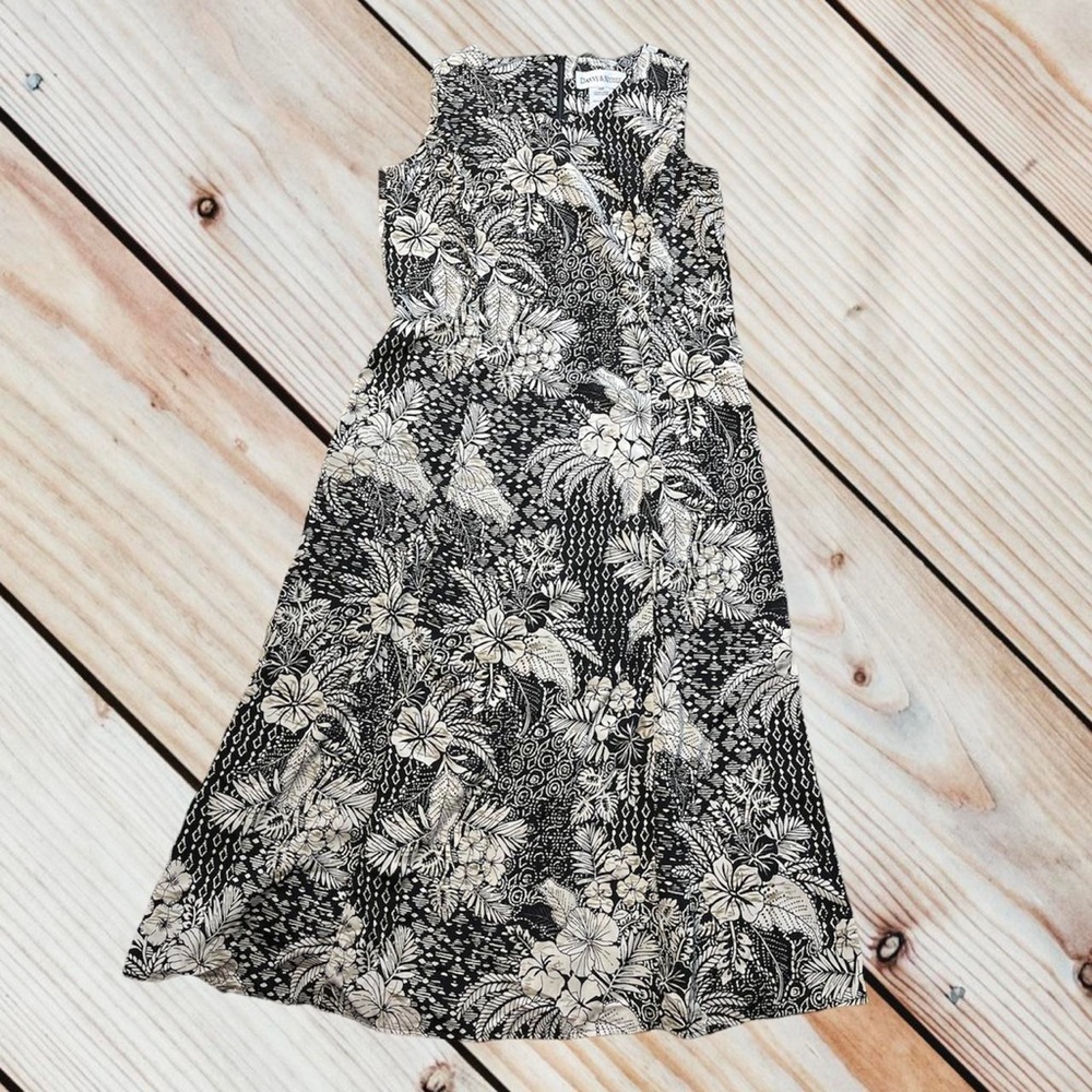 Free Shipping! Vintage Danny and Nicole Tropical Dress